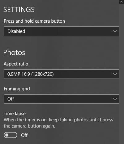 aplikasi camera bawaan windows 10