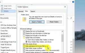 Cara Menampilkan Format File Ekstensi di Windows 10