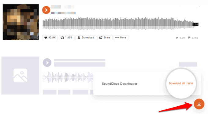 ekstensi soundcloud di web browser