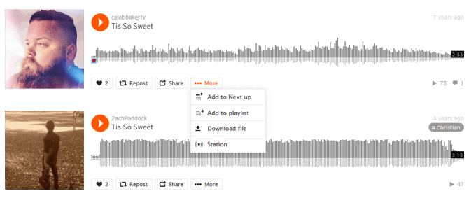 fitur download di soundcloud